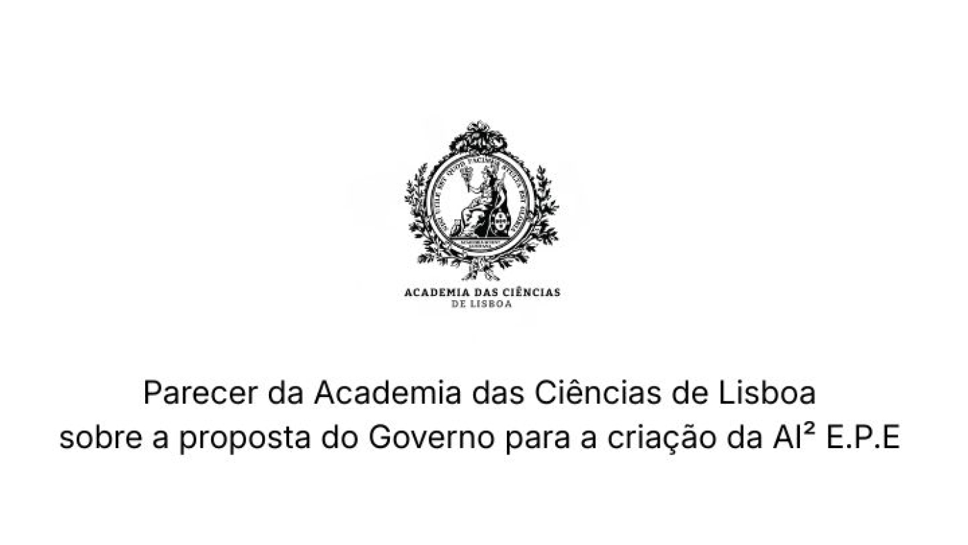 Parecer da Academia das Ciências de Lisboa sobre a proposta do Governo para a criação da AI² E.P.E