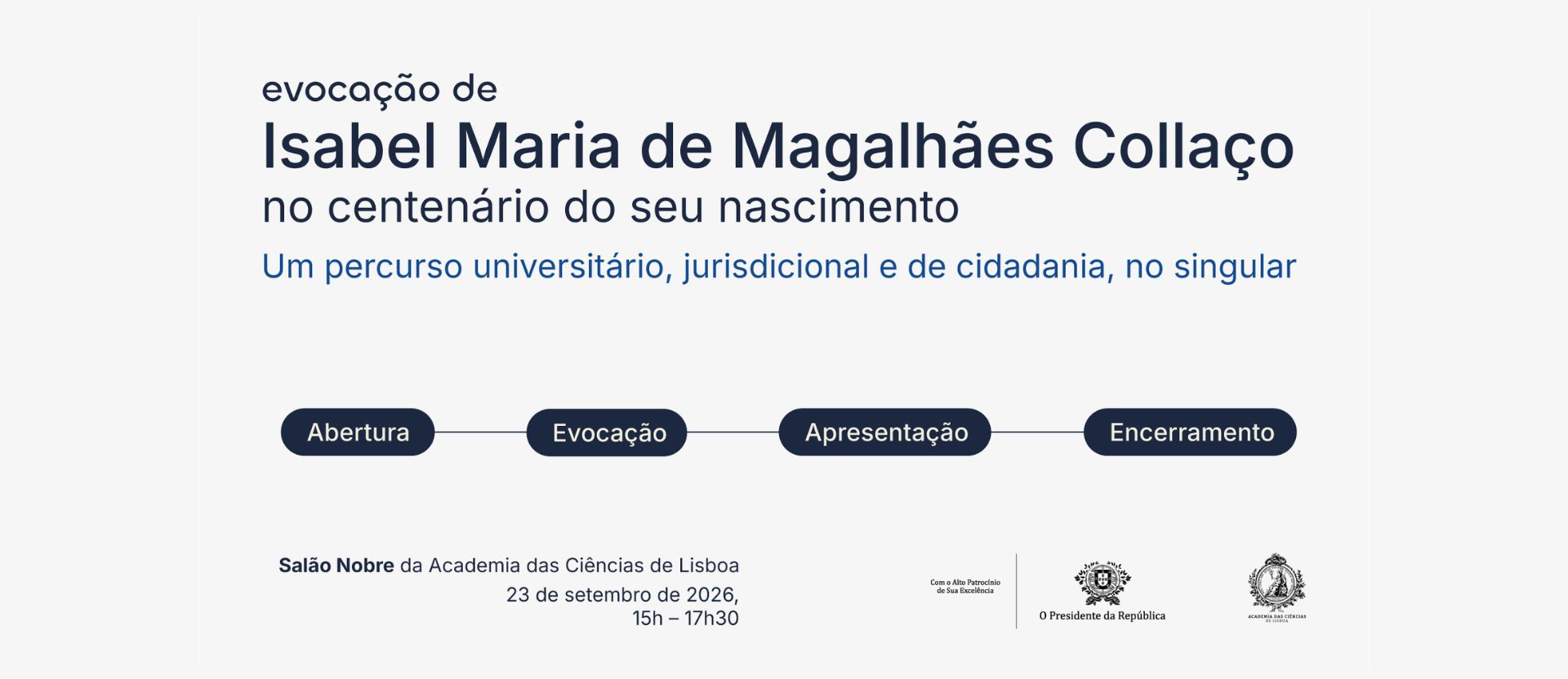Quarta-feira 14h30 – 17h30 9 de setembro de 2026 (1920 x 832 px)